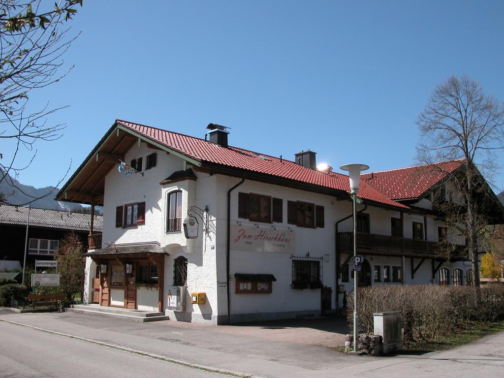 Hotel-Restaurant Zum Hirschhaus Inklusiv Chiemgaukarte Ruhpolding Ngoại thất bức ảnh