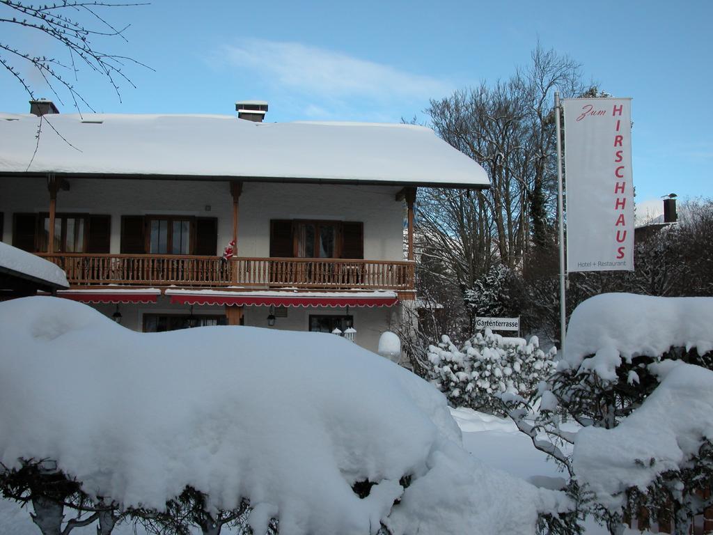 Hotel-Restaurant Zum Hirschhaus Inklusiv Chiemgaukarte Ruhpolding Ngoại thất bức ảnh